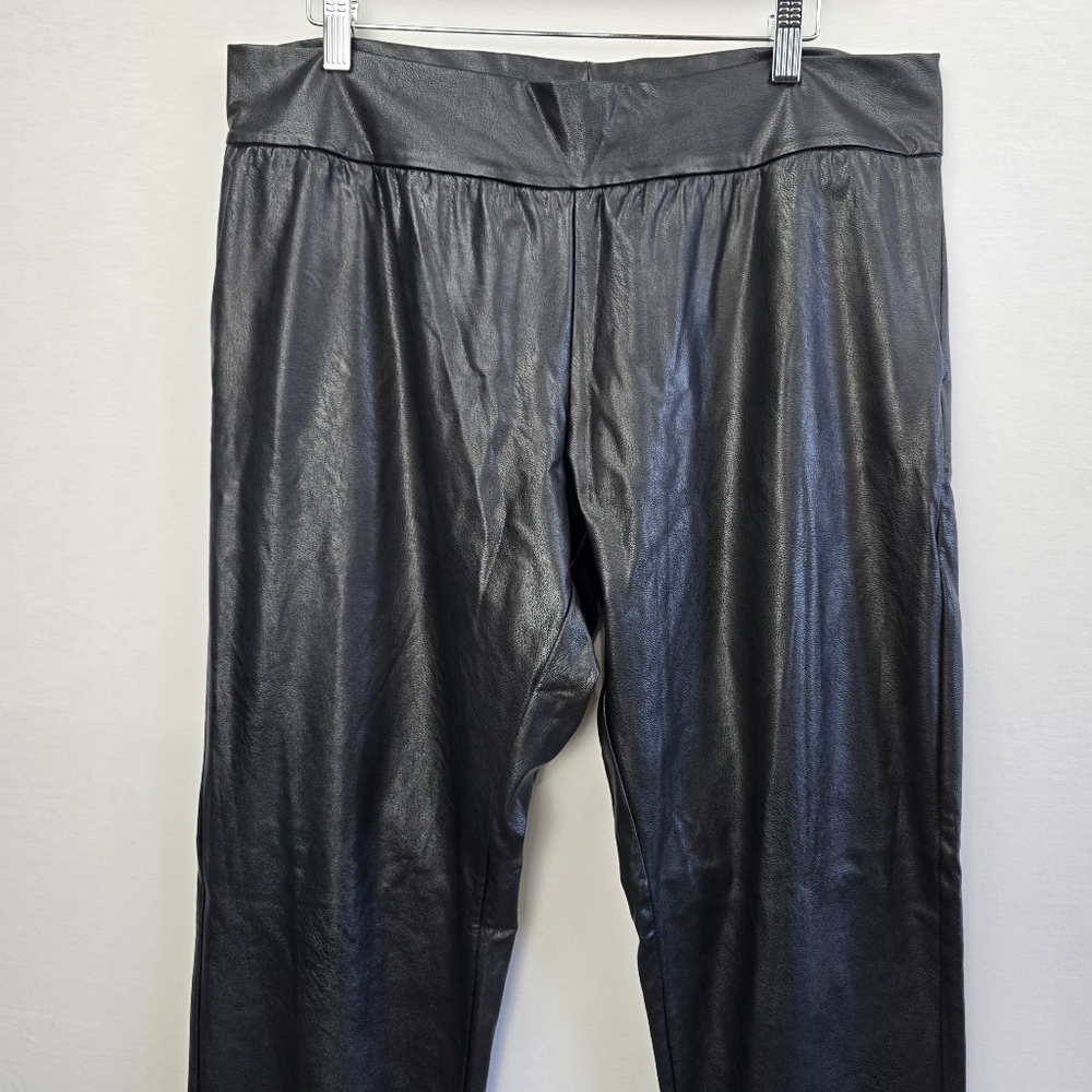 Commando Faux Leather Jogger Black XL - Picture 4 of 10
